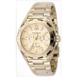 TechnoMarine Seven Seas Women's Watch-Gold. Includes display box.